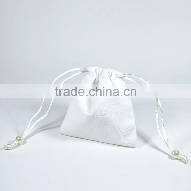 White Velvet Sunglasses Pouch
