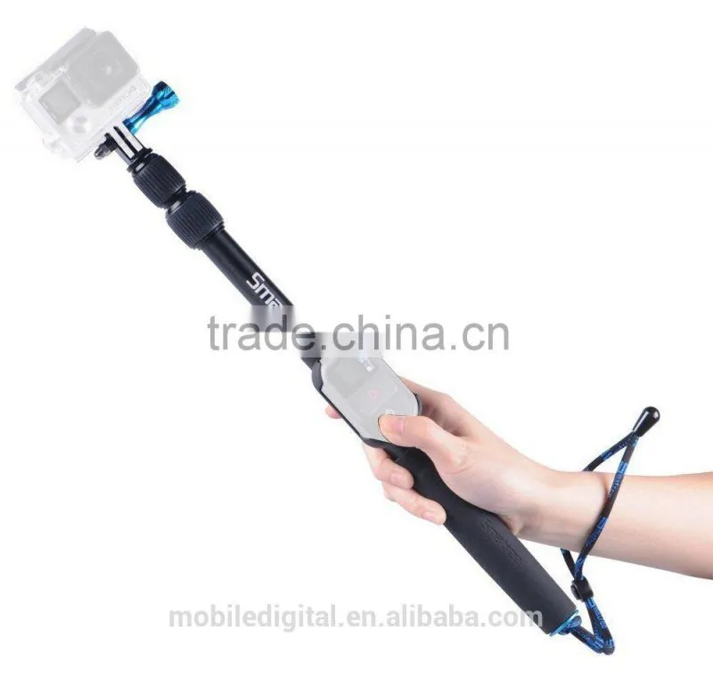 Smatree SmaPole S2 aluminum Handheld Go pro Pole Smatree Protective ClipCase for WiFi Remote Controller for GoPro Hero 4