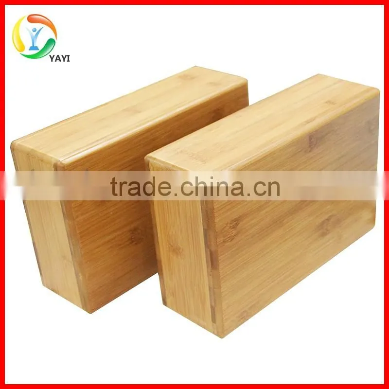 Wholesale Durable Natural Bamboo Yoga Block