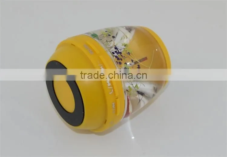 Handfree Stereo Colorful LED MP3 Bluetooth Liquid speaker