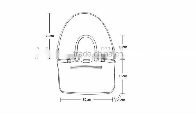 Hot sale!!! China design fashion portable cheap travel bag