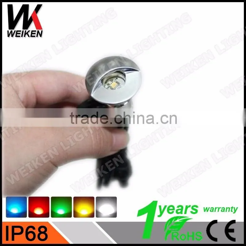 Weiken New Item Courtesy Light For Underwater Boat, Step Light For Marine Boat