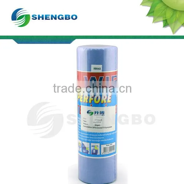 Clean soft towel roll 27*33cm BLUE/RED/YELLOW/GREEN