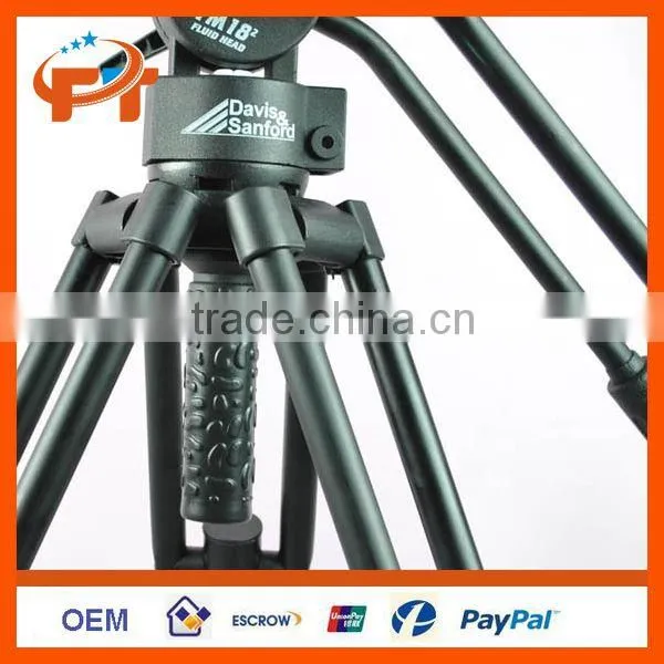 New Pro Vista Video Tripod with FM18 Fluid Head 7518