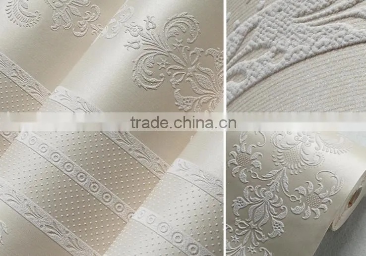 home interior decorative non woven wallpaper designer wallpaper sale