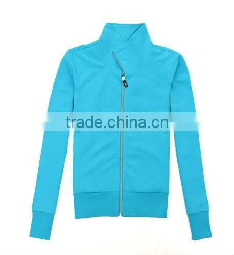 Factory Price Women's Sweatshirts Without Hood Wholesale Fashionable New Style Plain Collared Sweatshirts