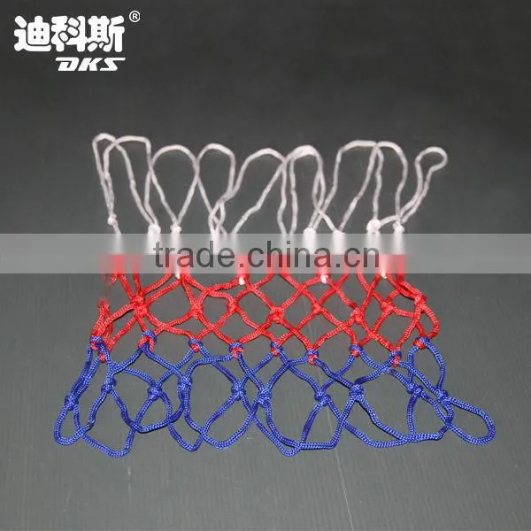 12 Hooks White PP Basketball Nets