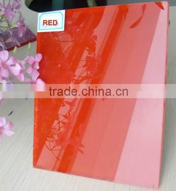 Colored Coated Glass