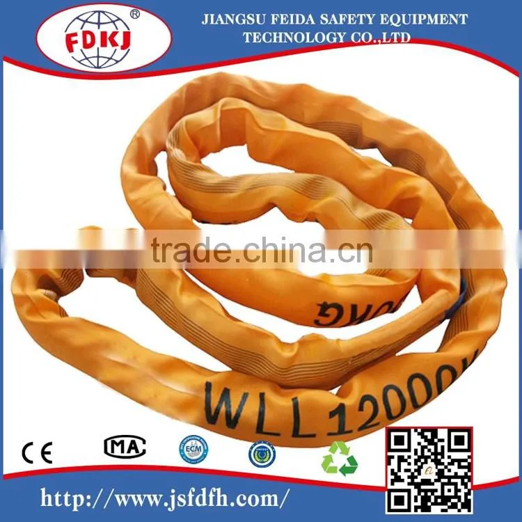 hot sale super quality round sling for sale ;heavy duty endless round sling
