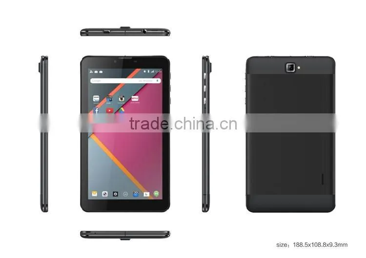 7 Inch Quad Core Android 5.1 Tablet computer IPS 1280*800 screen with wifi and Bluetooth 3G calling
