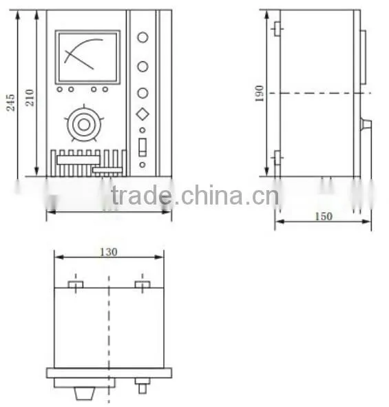 JD1 series 220v dc motor slip device speed controller