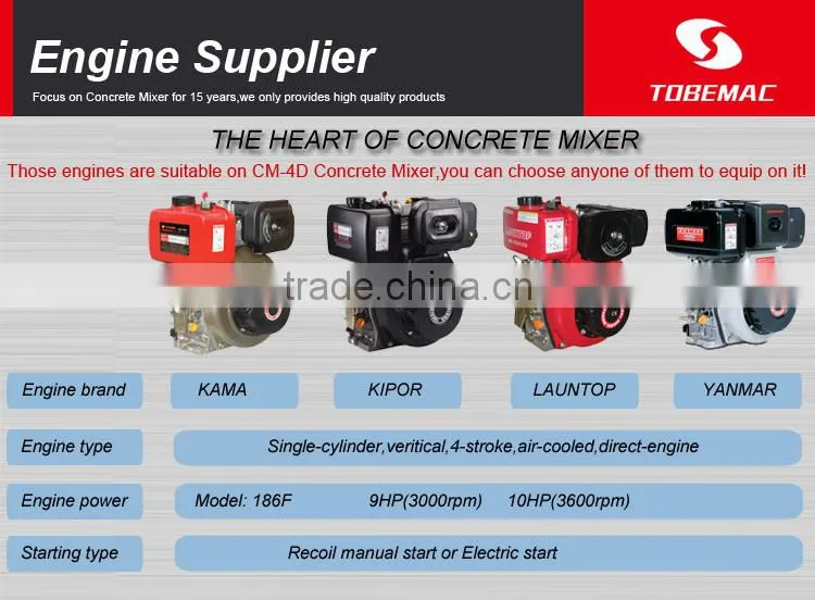 TOBEMAC Hydraulic small crane for lifting materials