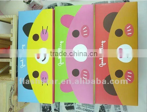 three separate pencil case/ funny pencil case /paper pencil case