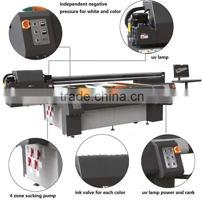 Docan High Speed Aluminium Printing machine, Flatbed UV Printer