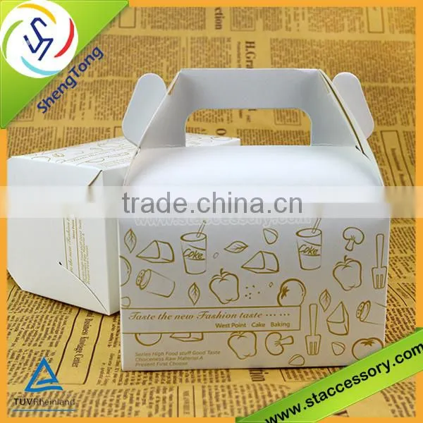 new design high quality paper cake box