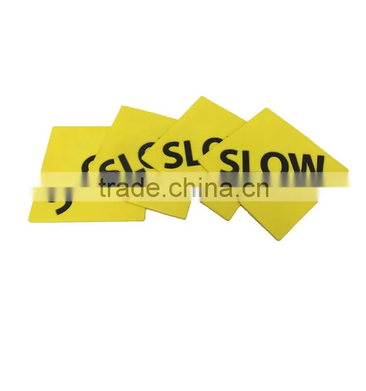 Funny And Colorful Three Shapes Mark Mat Learning Tool