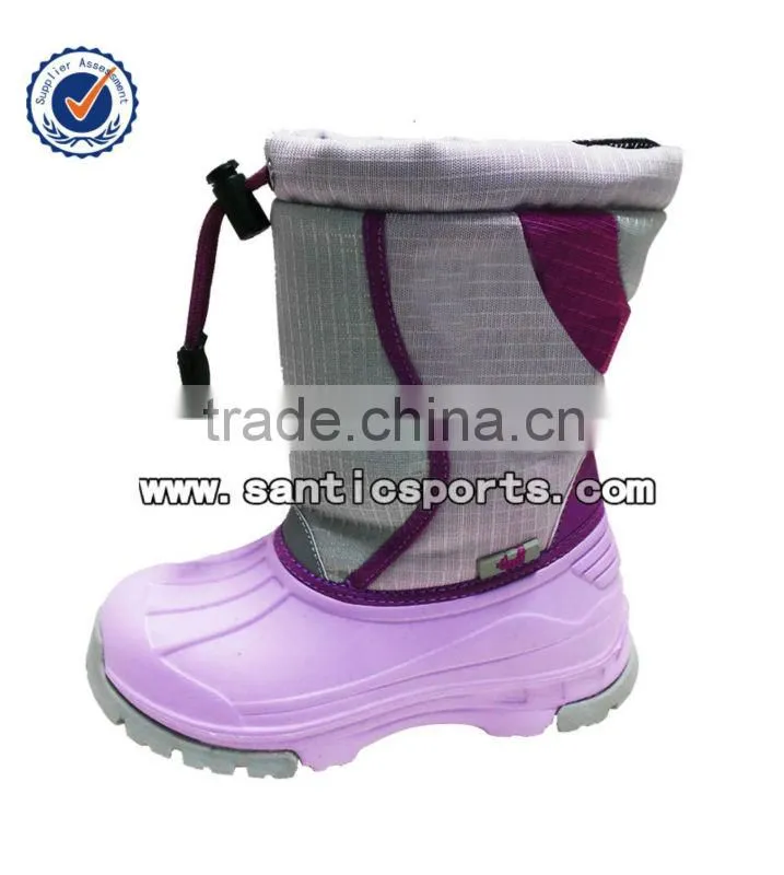 2016 new cheap knitted snow boots