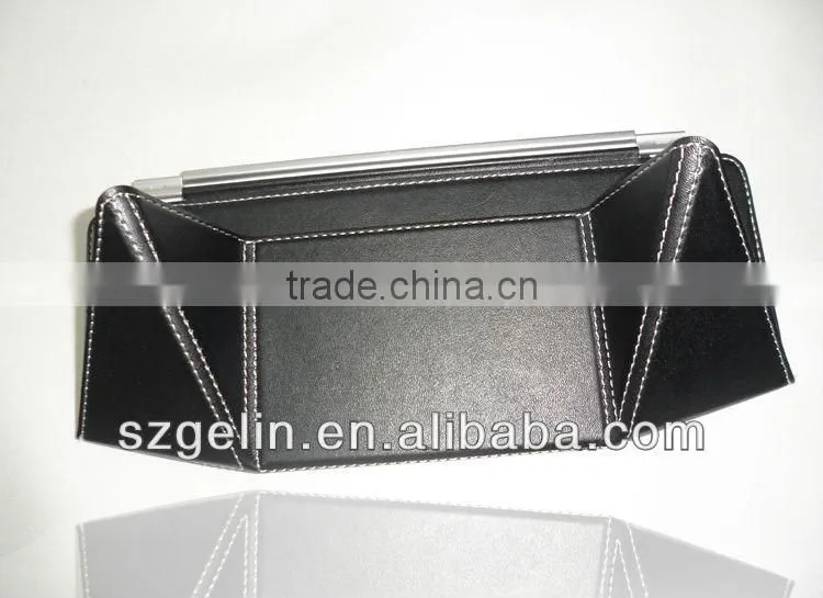 protective pu leather case for apple ipad 2