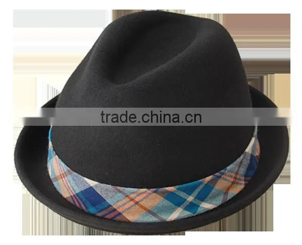 Wool Felt Trilby Hat