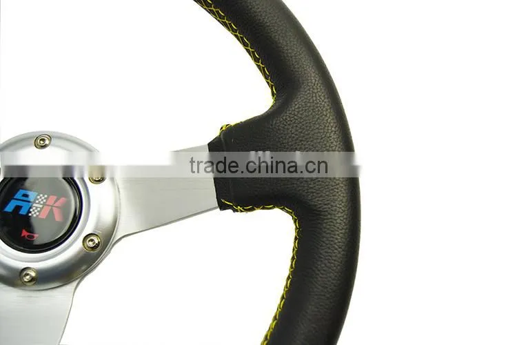 Genuine Leather Steering Wheel