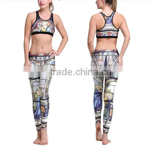 Yoga Pants 88% Cotton 12% Spandex Pants