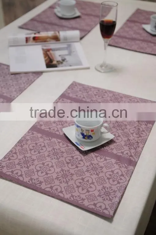 placemat display rack/felt placemat/kitchen table placemat