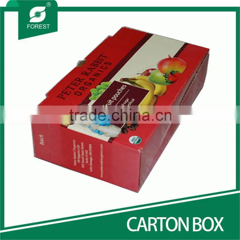 CHINA MADE COARDBOARD FRUIT BOXES FOR PACKING BANANAS