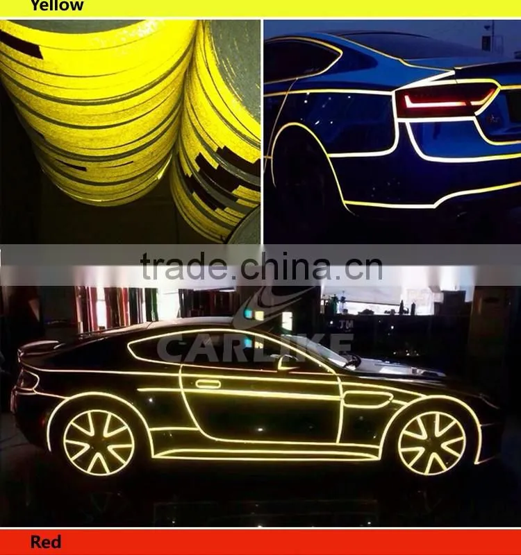 1.5CMx45.7M 3M Removable Vinyl Sticker Real 3M Reflective Car Sticker