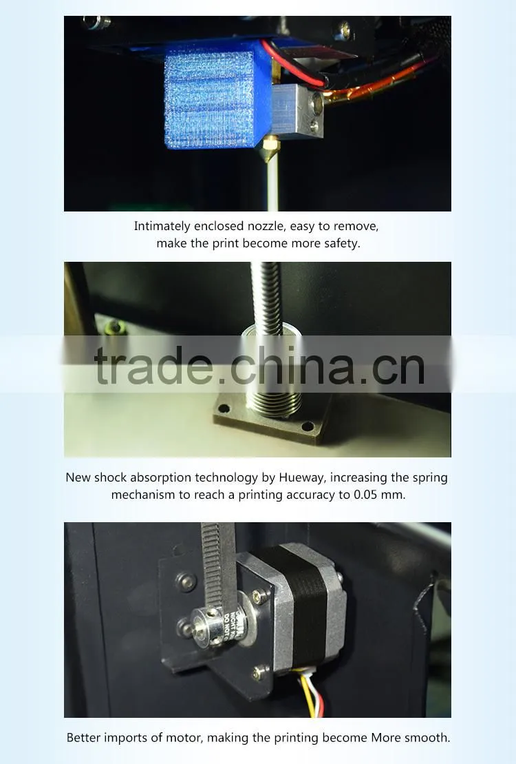 Hueway High Resolution 0.05mm 3D Printing Machine / Large 3D Printer China