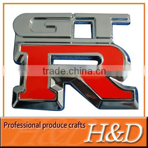 crab logo car nameplate for promotion