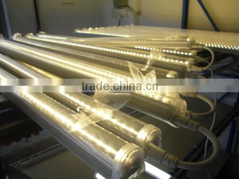 Warm white T8 Integrated led tube 1500mm for mall supermarket