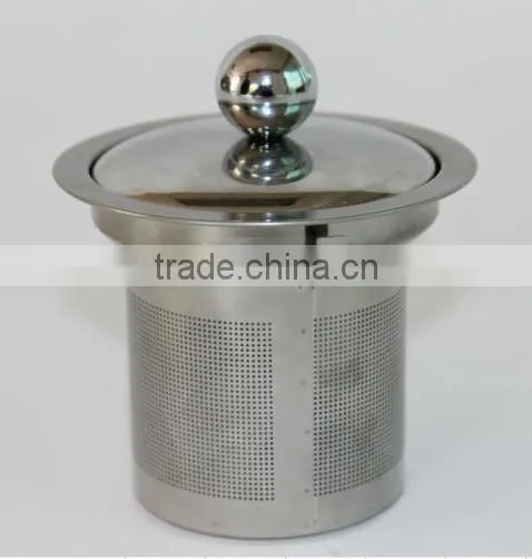 Top quality stainless steel etched mesh tea infuser