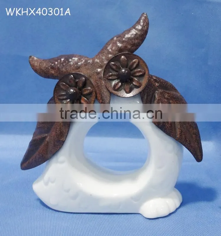 Candy holder for kids decoration white owl for sale