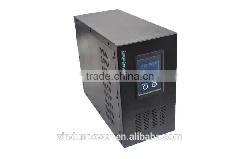 Factory Price 2KW Grid Tie Solar Power Inverter/2000W Offgrid Solar Hybrid Inverter with Built-in Charge Controller