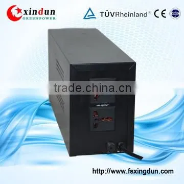 Modified Wave 12VDC 220VAC Single Phase LED 500VA/300W Portable Inverter with Built-in 4.5AH Battery Backup UPS