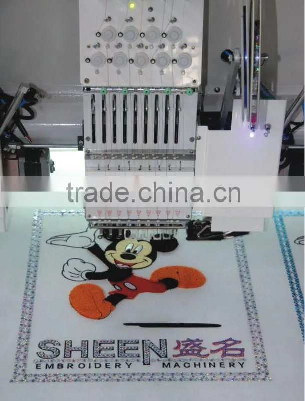 simple looping embroidery machine