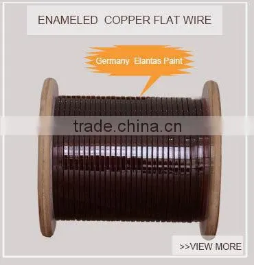 Ultra Fine Self-Bonding Rectangular Enameled Copper Wire for Inductor manufacturer