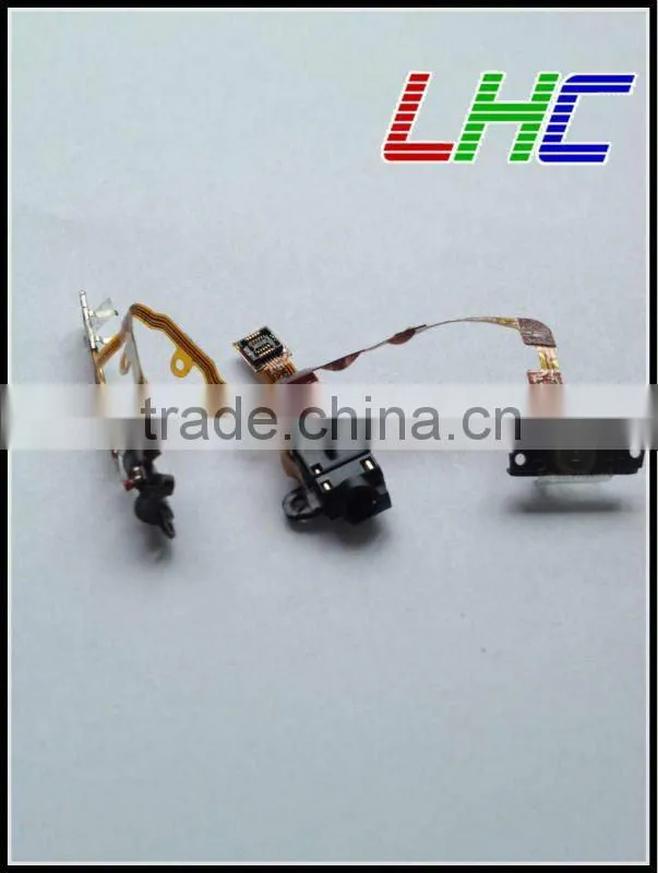 original / OEM 3GS headphone Audio jack flex video Cable for iphone /apple and 100% original
