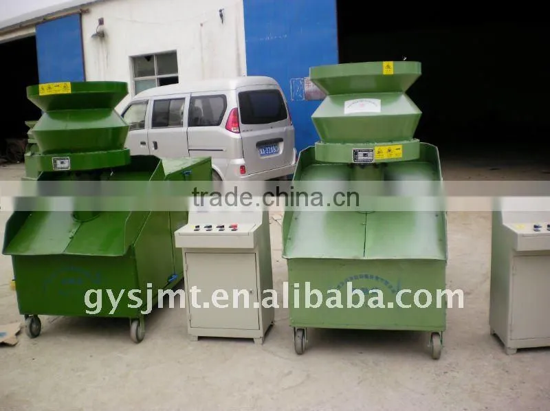 Biomass briquetting press with CE motor