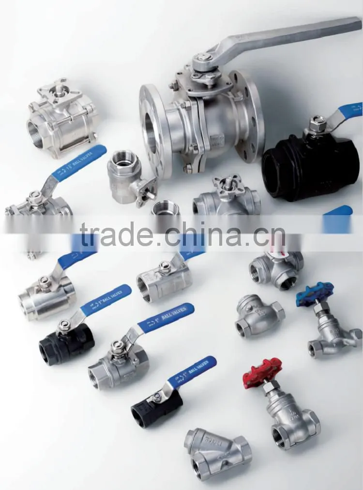 1/2 3/4 1 2 3 4 inch 3pcs ss304 ss316 full bore socket weld ball valve