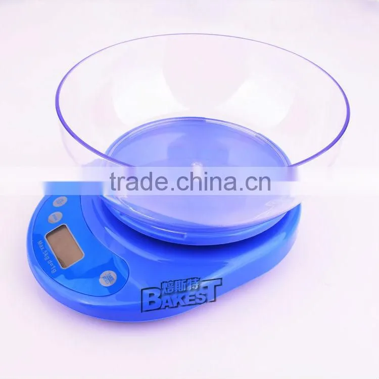 B03 BAKEST Plastic Electronic Scale/digital kitchen scale/Electronic Kitchen Scale