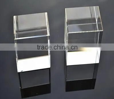 Promotional gifts crystal gifts 3d laser crystal cube