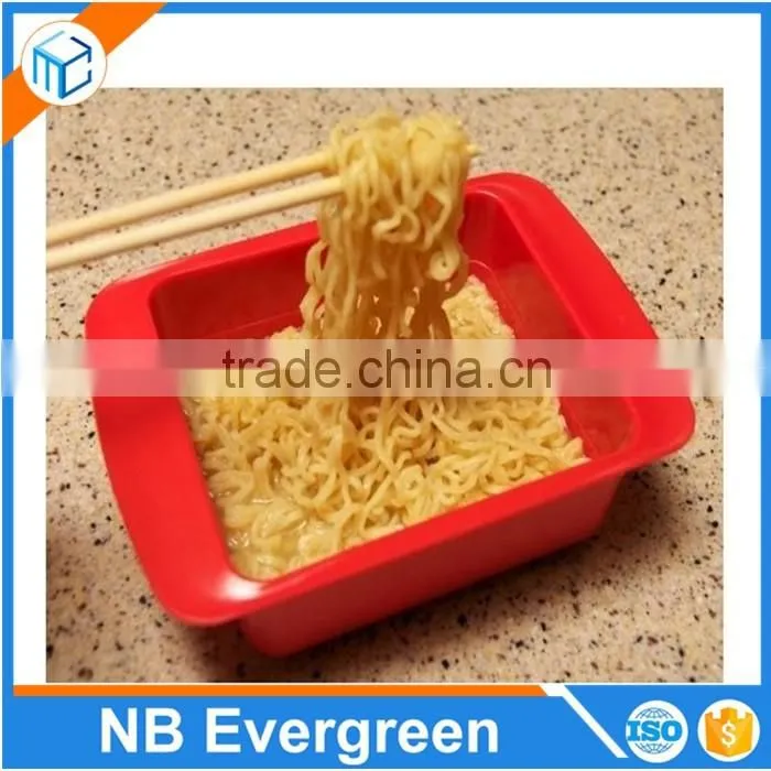 Microwave Plastic Cereal Milk Salad Bowl Noodles Rapid Ramen Cooker
