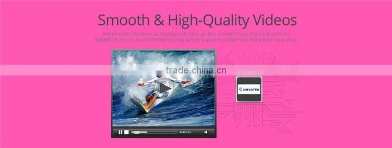 WIFI network 1080P Sports mini dvr recorder mini car camera recorder Sports camera waterproof with 1.5inch