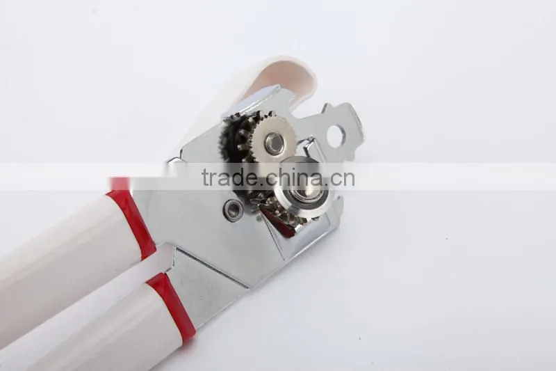 durable tin opener with soft handle