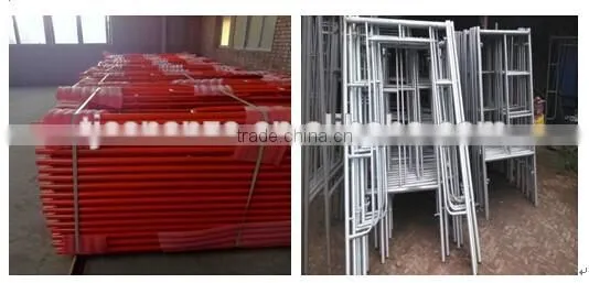 h frame scaffolding for construction