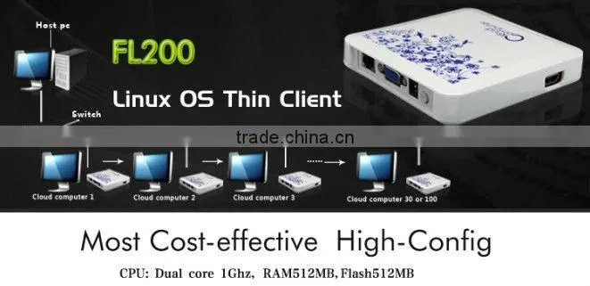 China best thin client manufacturer,offer lowest price ,embedded with Linux OS