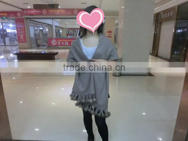Genuine Cashmere scarf For Women / 100% Real cashmere Lady Goat Fur Shawl