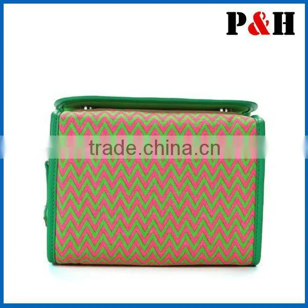 New arrival wholesale zipper nylon toiletry women makeup brush bag
