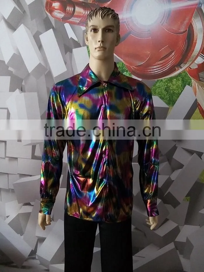 carnival party sexy boys dance costumes fancy disco dress mens disco costume for sale